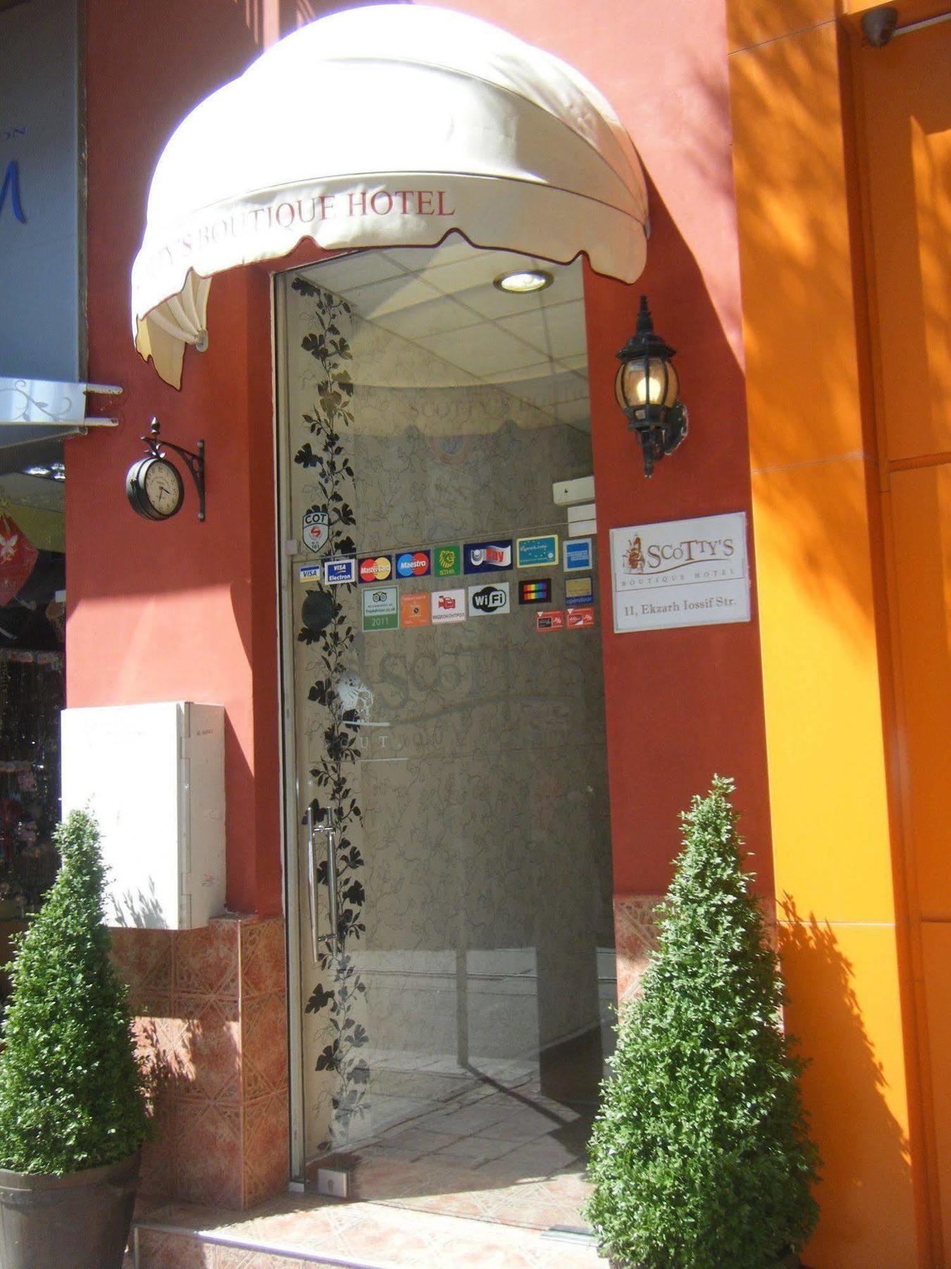 Scotty'S Boutique Hotel Sófia Exterior foto